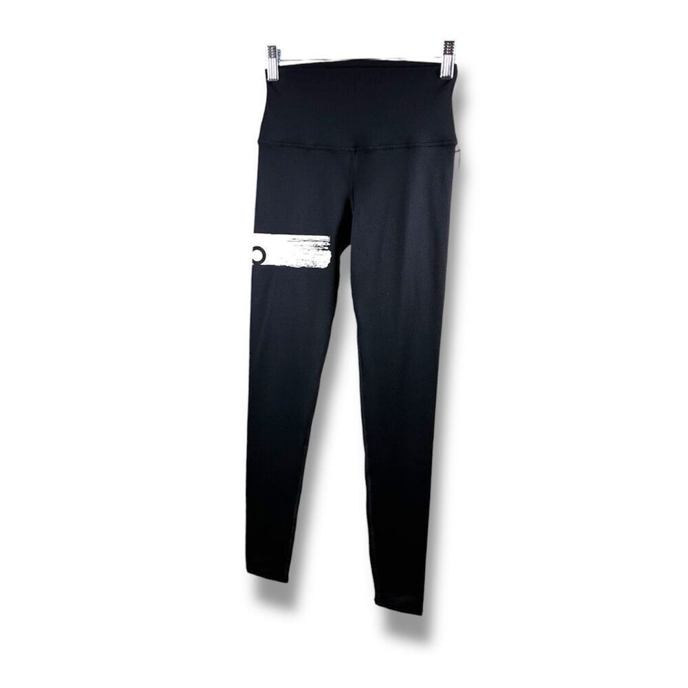 ALO Yoga NWT High Waist Airbrush Legging Highline in Black Size XS